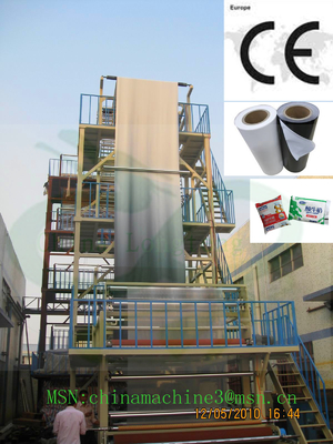 PA PE Máy thổi đùn nylon trục vít đôi