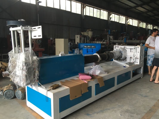 Máy đùn màng nhựa thải HDPE LDPE PP Jumbo Túi dệt màng PET