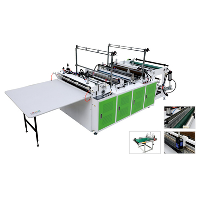 Động cơ Servo điều khiển bằng máy tính Máy làm túi niêm phong nóng #220-240V Máy làm túi PE Niêm phong nóng Cắt lạnh
