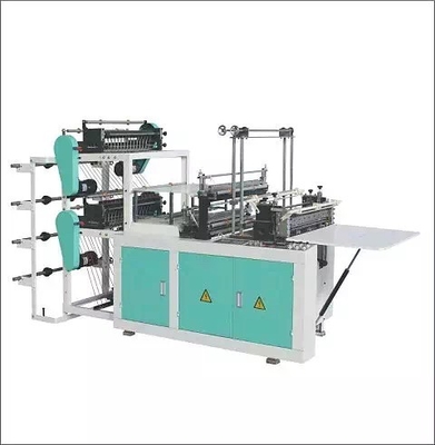 Động cơ Servo điều khiển bằng máy tính Máy làm túi niêm phong nóng #220-240V Máy làm túi PE Niêm phong nóng Cắt lạnh