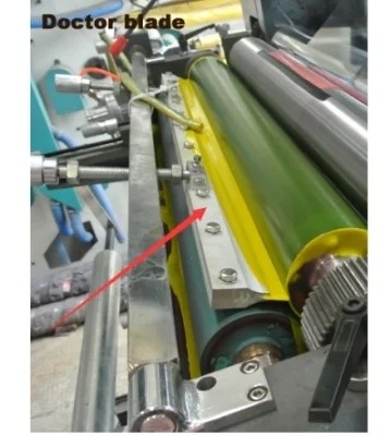 Máy in giấy kraft không dệt tự động Túi nhựa nylon gạo cho máy in túi #10-120m/min Tốc độ in