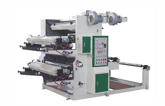 Máy In Flexo 2 Màu Cho Máy In Letterpress Linh Hoạt, Máy In Flexo Không Dệt 2 Màu 90M/Phút