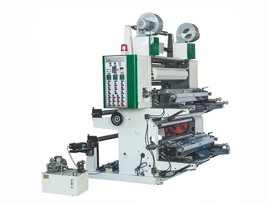 Máy In Flexo 2 Màu Cho Máy In Letterpress Linh Hoạt, Máy In Flexo Không Dệt 2 Màu 90M/Phút