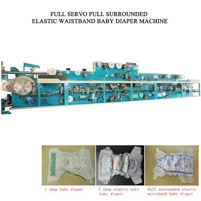 Máy làm Pampers tốc độ cao 380V Ba pha