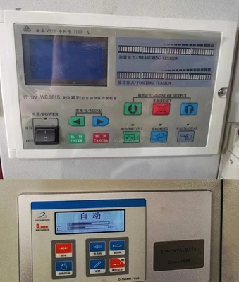 Máy in flexo lá phèn 2 màu cho túi đóng gói thực phẩm, kích thước 4,8m * 3,2m * 2,8m (l * w * h), flexo tự động