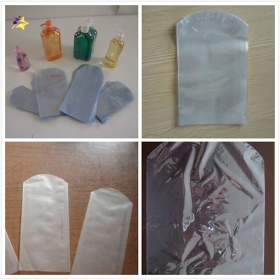 Máy sản xuất túi hồ quang PVC &amp; PE tự động # Tốc độ 120 * 2 chiếc / phút # 100-450mm Chiều rộng túi # 10-100um Độ dày vật liệu
