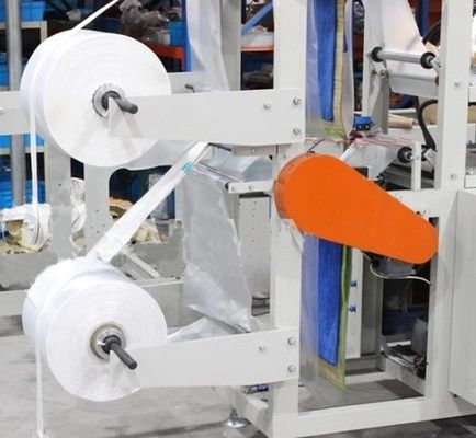 Máy làm găng tay bằng polyetylen PE có điều khiển PLC #máy làm túi đựng bằng polythene #3600 * 1500 * 1950mm Kích thước