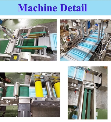 Máy làm áo choàng phẫu thuật dùng một lần cho bệnh viện, Máy làm mặt nạ hoàn toàn tự động