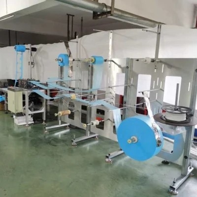 Máy làm tấm trải giường dùng một lần CE 70PCS / phút Máy làm mặt nạ tốc độ cao KN95