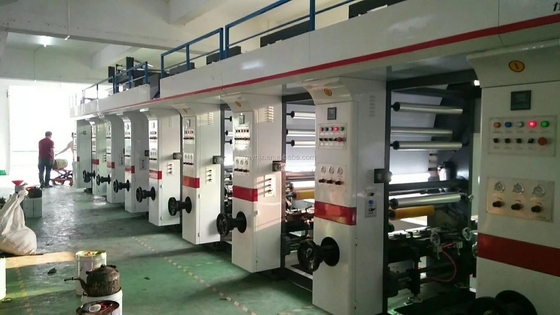 Máy in ống đồng tốc độ cao BOPP Tự động nhiều màu