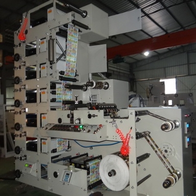 Giấy bạc tốc độ cao PVC BOPP PE Nhãn Cốc giấy Túi màng nhựa 2 4 6 Máy in Flexo 8 màu # 5000kg