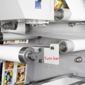 Máy In Nhãn Flexo 4 Màu Tốc Độ Cao # Máy In Nhãn Flexographic Web Narrow 220V 380V