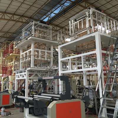 Máy đùn nhựa đơn lớp HDPE mini trục vít đơn