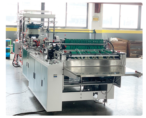 Máy làm túi dây kéo tự động 12kw Pe Bao bì màng mờ