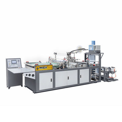 Máy làm túi mua sắm giấy 800mm Máy hàn túi nhanh tích hợp