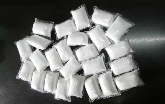 Máy đóng gói viên nang 2 màu tự động Túi đựng màng giặt hòa tan trong nước PVA