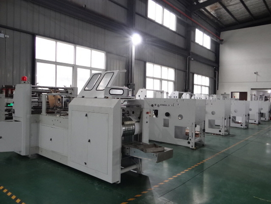 Máy làm túi giấy Kraft cho hàng tạp hóa 13500 * 2300 * 2000mm 3 pha