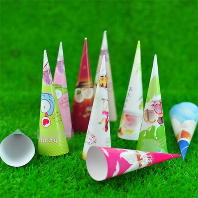 Máy làm kem ly giấy hình nón 80 chiếc / phút Hoàn toàn tự động