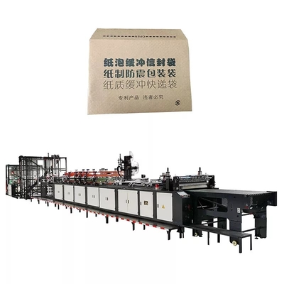 Máy làm túi chuyển phát nhanh Honeycomb tự động cho giấy Kraft