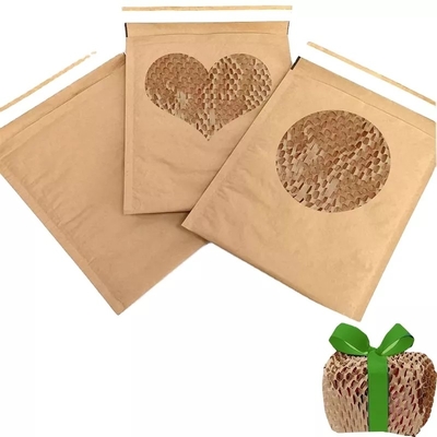 Máy làm túi chuyển phát nhanh Honeycomb tự động cho giấy Kraft