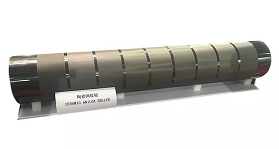 Máy in offset Gốm Anilox Con lăn Flexographic Khắc 3 Người mua