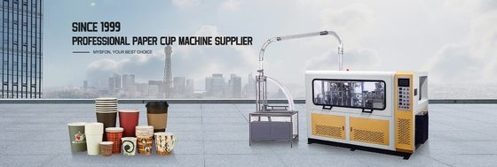 Niêm phong siêu âm Dây chuyền sản xuất cốc giấy tráng PE